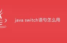 java switch语句怎么用