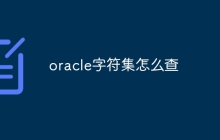 oracle字符集怎么查