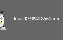 linux服务器怎么安装pip