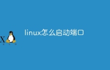 linux怎么启动端口