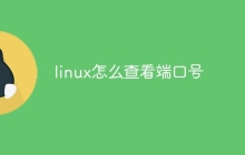 linux怎么查看端口号