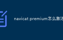 navicat premium怎么激活