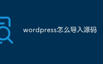 So importieren Sie den Quellcode von WordPress