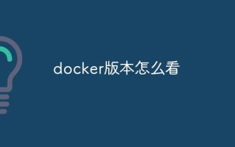 How to read the docker version
