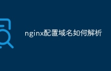 nginx配置域名如何解析