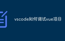 vscode如何调试vue项目