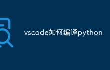 vscode如何编译python