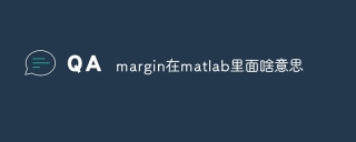 margin在matlab里面啥意思