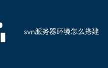 svn服务器环境怎么搭建