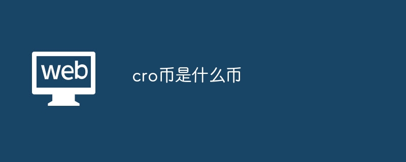 cro币是什么币