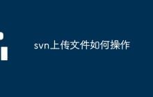 svn上传文件如何操作
