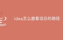idea怎么查看项目的路径