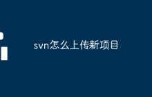 svn怎么上传新项目