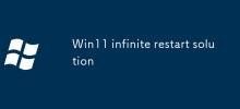 Win11 infinite restart solution