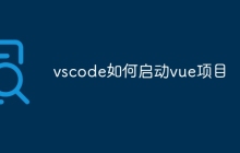 vscode如何启动vue项目