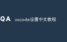 vscode设置中文教程
