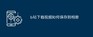 b站下载视频如何保存到相册