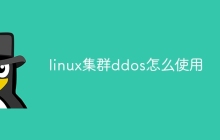 linux集群ddos怎么使用