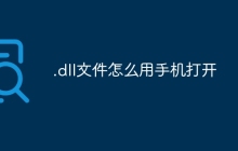 .dll文件怎么用手机打开