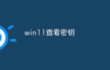 win11查看密钥
