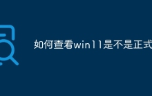 如何查看win11是不是正式版
