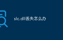 slc.dll丢失怎么办