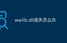 wwlib.dll丢失怎么办