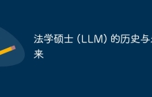 法学硕士 (LLM) 的历史与未来