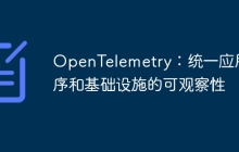 OpenTelemetry：统一应用程序和基础设施的可观察性