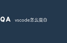 vscode怎么变白
