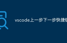 vscode上一步下一步快捷键