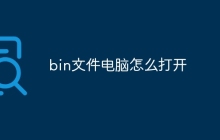 bin文件电脑怎么打开