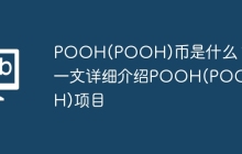POOH(POOH)币是什么？一文详细介绍POOH(POOH)项目