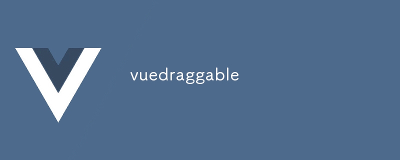 vuedraggable