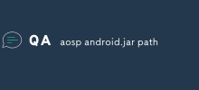 aosp android.jar パス