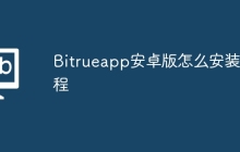 Bitrueapp安卓版怎么安装教程