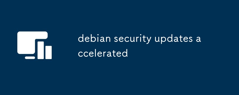 debian security updates accelerated