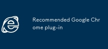 Plug-in Google Chrome recommandé