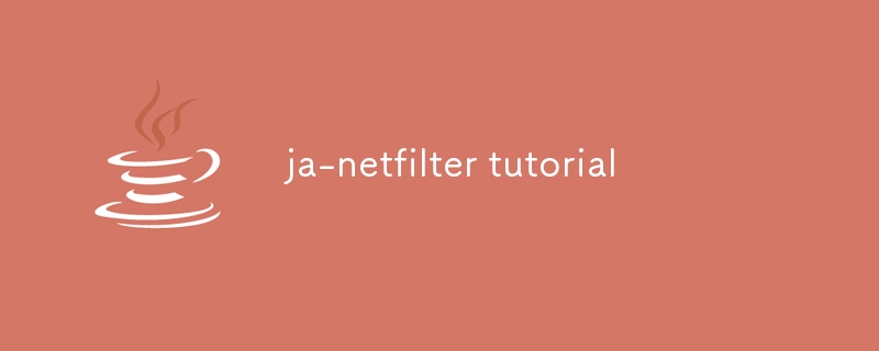 tutorial ja-netfilter