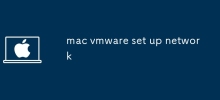 mac vmware set up network