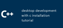 développement de bureau avec tutoriel d'installation en c