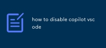 copilot vscode를 비활성화하는 방법