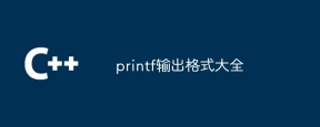 printf输出格式大全