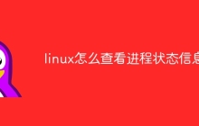 linux怎么查看进程状态信息