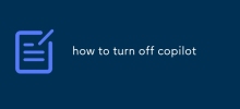 how to turn off copilot