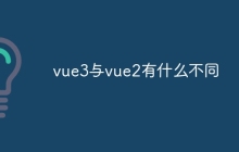 vue3与vue2有什么不同