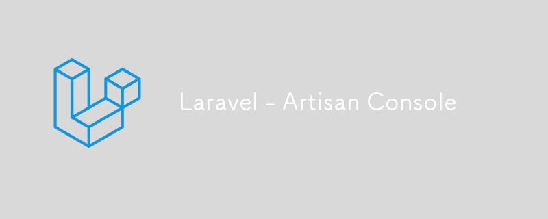 Laravel – Artisan-Konsole