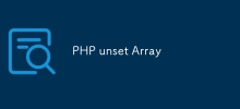 PHP unset Array