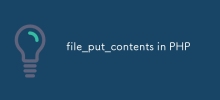 file_put_contents dalam PHP