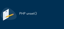 PHP tidak ditetapkan()